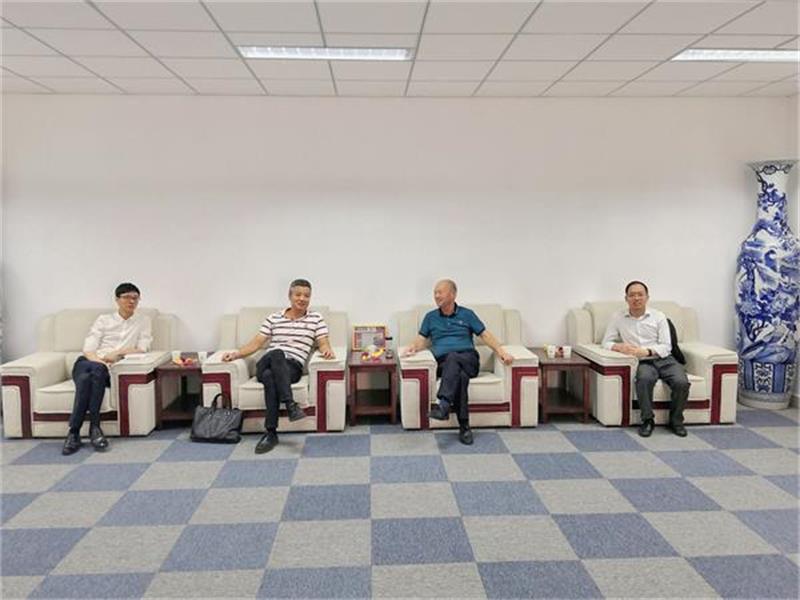 清华研究院陆院长一行 来赢博线上平台,赢博（中国）共商产业规划