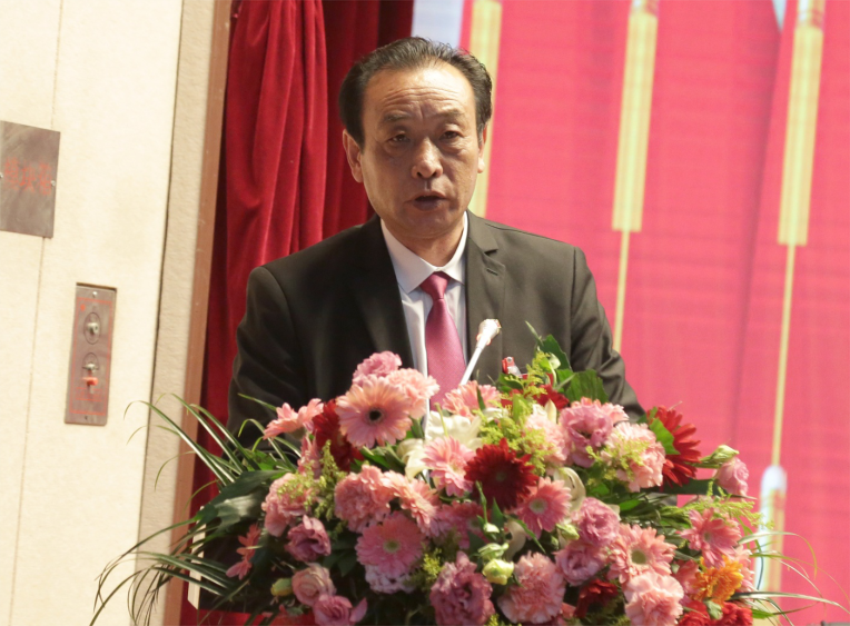 赢博线上平台,赢博（中国）第一届党委班子选举大会---宝润实业集团党委常委、纪委副书记郑军同志作纪委工作报告