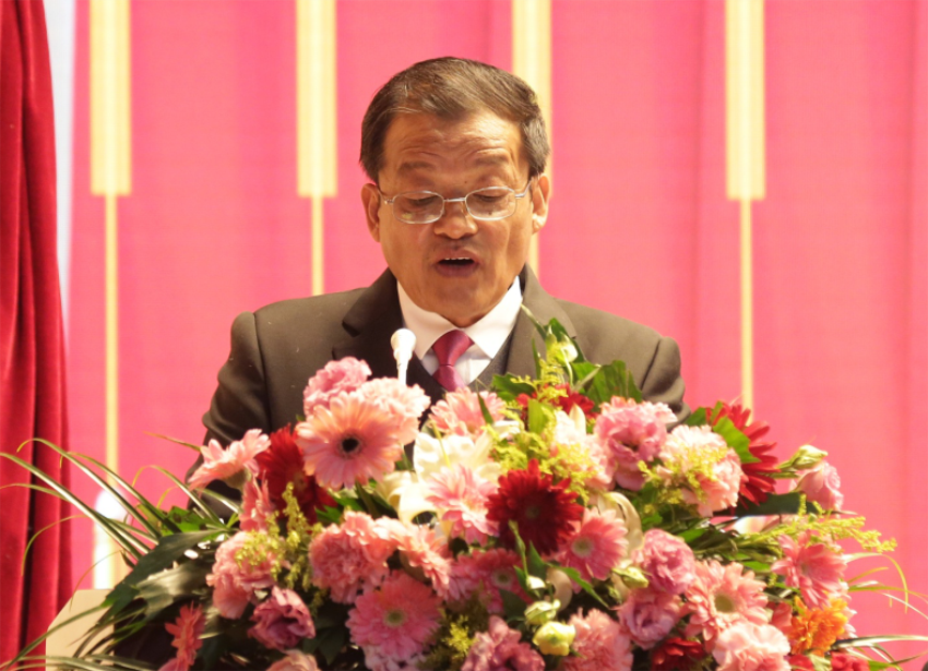 赢博线上平台,赢博（中国）第一届党委班子选举大会---张爱民同志作党委工作报告